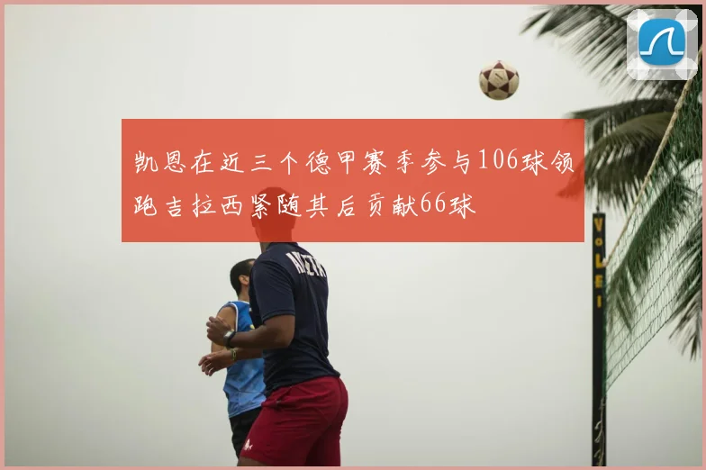 凯恩在近三个德甲赛季参与106球领跑吉拉西紧随其后贡献66球