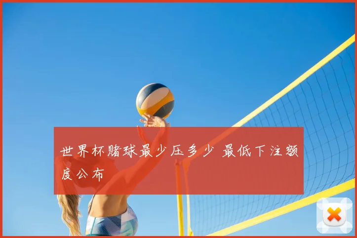 世界杯赌球最少压多少 最低下注额度公布