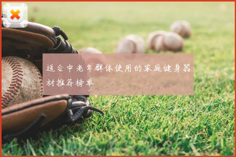 适合中老年群体使用的家庭健身器材推荐榜单
